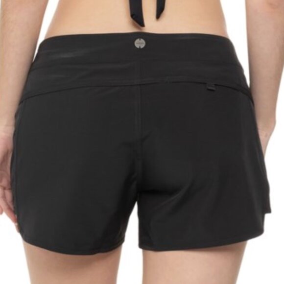 Prana Schaffie Women's Board Short Hybrid Swim Stretch Drawstring Size L - Picture 1 of 6